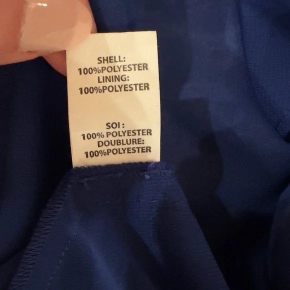 Ramy Brook Kelsie Blue Leopard Print Hi-Low Midi Dress-Tassle Belt-V Neck-Sz XS - Picture 15 of 16